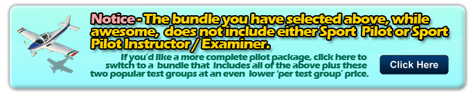 Click here to add Sport Pilot and Sport Pilot Instructor / Examiner